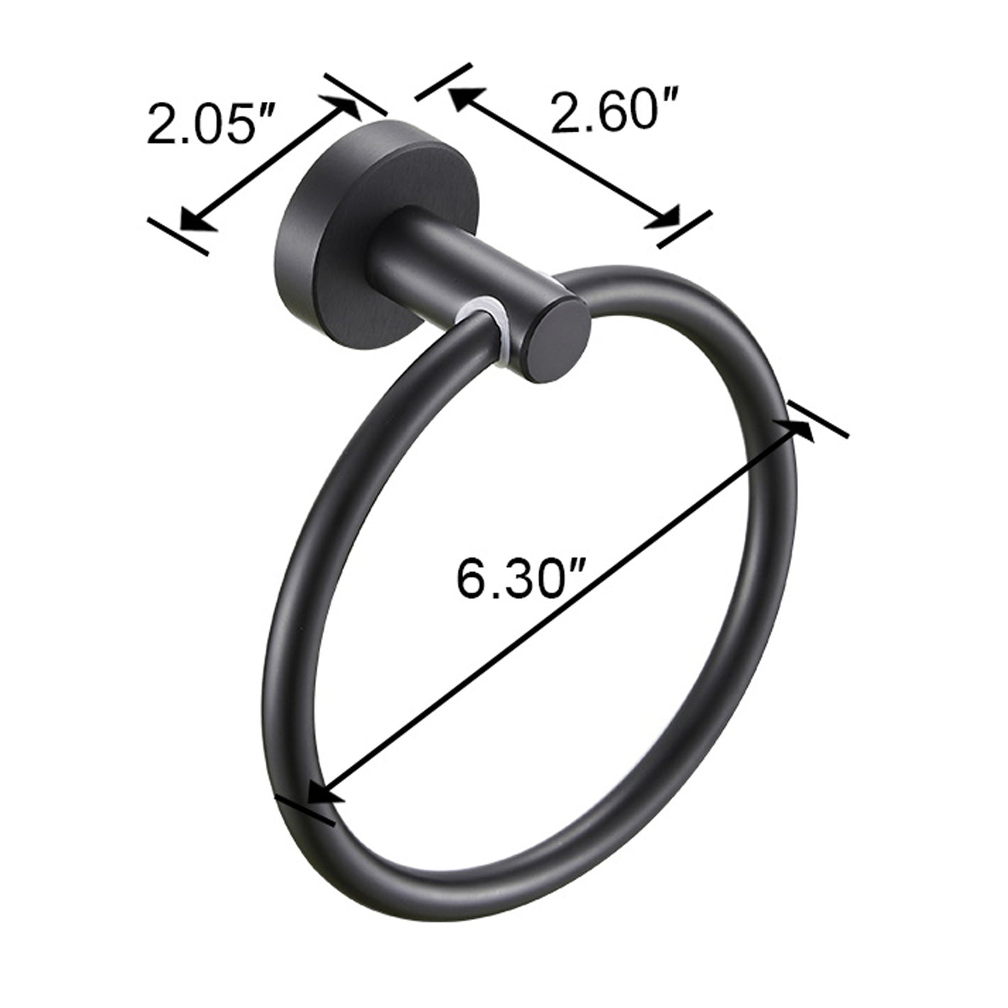 Towel Ring, Hand Towel Holder for Bathroom, Modern Style