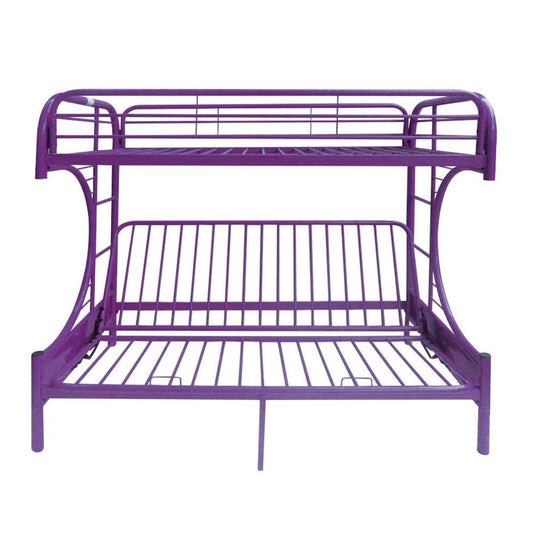Eclipse Bunk Bed (Twin/Full/Futon) in Purple