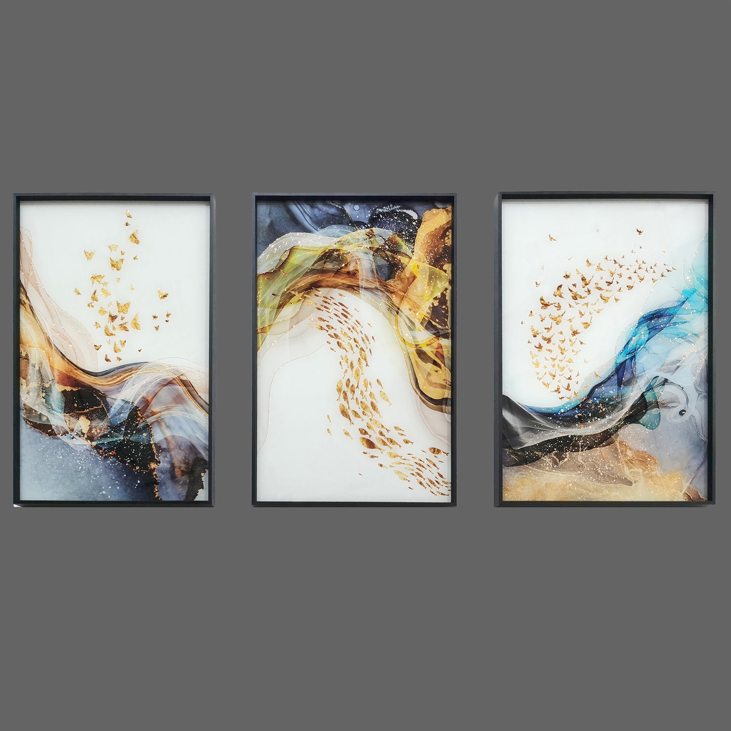 4mm Tempered Glass Wall Art, UV Digital Printed, Desert View Printed Painting, Sunset Wall Decor