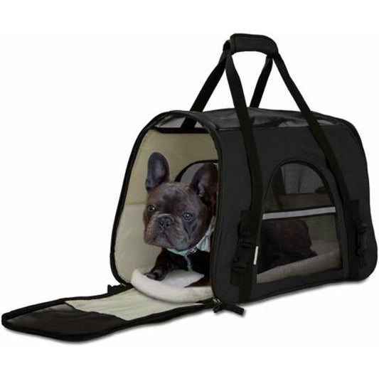 Cat Carrier,Soft-Sided Pet Travel Case Carrier for Cats,Dogs Puppy Comfort Portable Foldable Pet Bag Airline Approved Portable Foldable Travel Bag