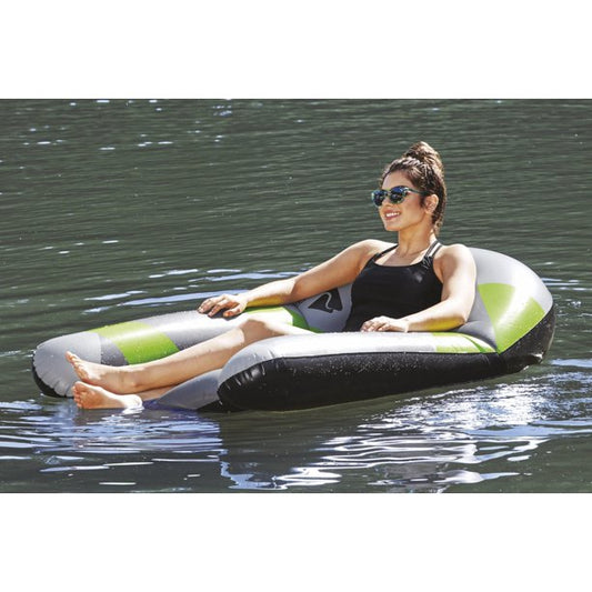 The Ozark Trail® Easy Float Lounge is a comfy and slick cruiser float for the river or lake.