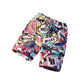 Avamo Men Fashion Swim Trunks Quick Dry Summer Beach Shorts Teen Boys Hawaiian 3D Printing Bathing Suit with Pockets