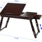 Clearance,wholesale only,Laptop Desk, Foldable Laptop Tray for Bed 100% Natural Bamboo