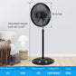 Simple Deluxe 18 Inch Pedestal Stand Fan, 3 Settings Speeds
