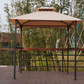 Patio Canopy Shelter for Outdoor BBQ , Water Resistance Tent