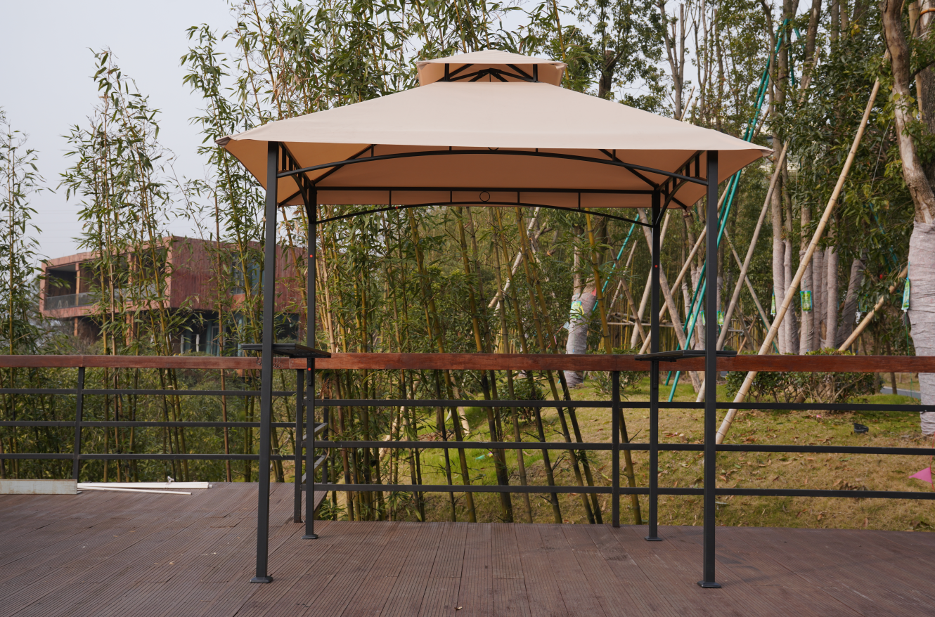 Patio Canopy Shelter for Outdoor BBQ , Water Resistance Tent