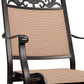 Set of 2 Outdoor Patio Swivel Dining Chairs