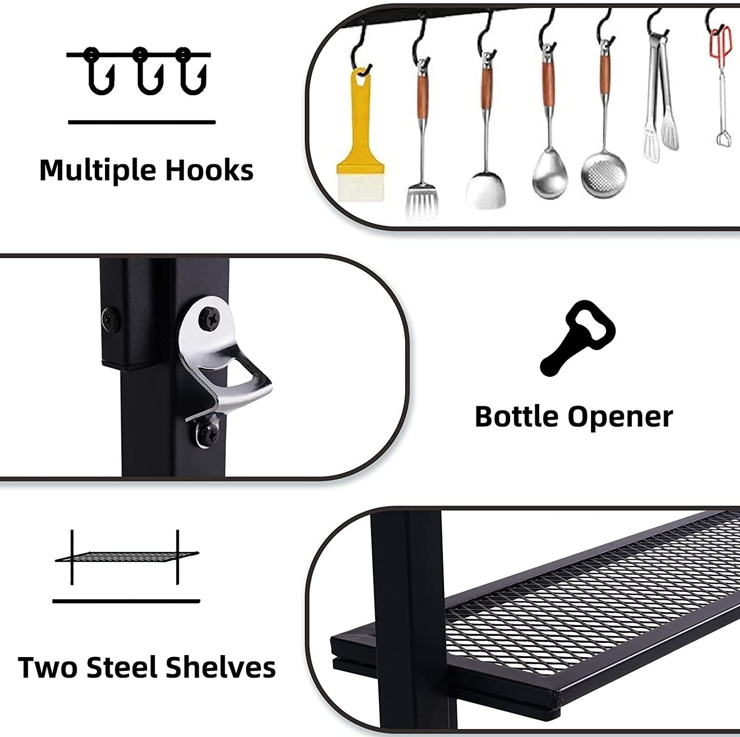 Patio Canopy Shelter for Outdoor BBQ , Water Resistance Tent