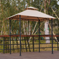 Patio Canopy Shelter for Outdoor BBQ , Water Resistance Tent