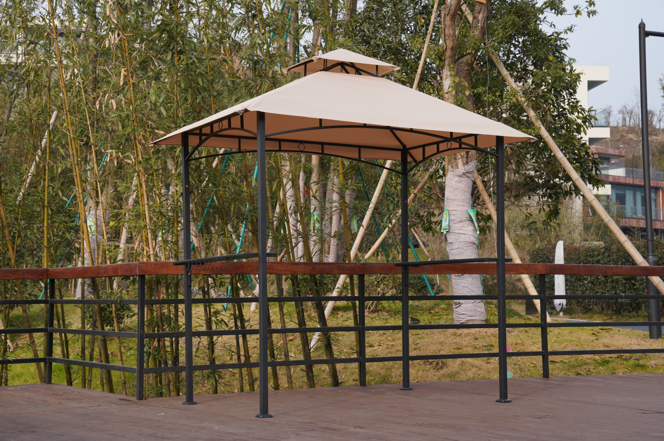 Patio Canopy Shelter for Outdoor BBQ , Water Resistance Tent