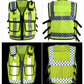 Motorcycle Cycling Reflective Vest Cloth Safety High Visible Jacket Vest Traffic Police Reflective Vest