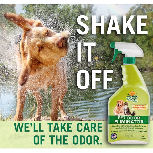 Citrus Magic Pet Stain Odor Remover, 22 Fluid Ounce, 3 Count