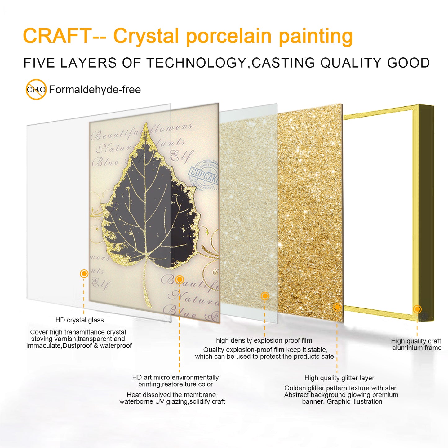 4mm Tempered Glass Wall Art, UV Digital Printed, Desert View Printed Painting, Sunset Wall Decor