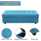 Mydepot 51.2'' Wide Tufted Rectangle Storage Ottoman with Storage