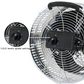 10 Inch Tripod Pedestal Fan, 3-Speed Adjustment, Multiple Wide Angle Standing Fan