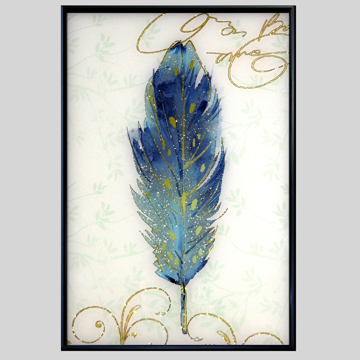 4mm Tempered Glass Wall Art, UV Digital Printed,warm color, Wall Decor