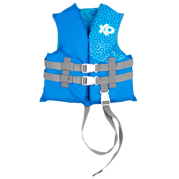 X2O Child Open-sided Vest, Blue; 2-pack