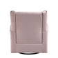 Swivel Chair w/Glider , Pink Fabric
