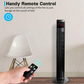 36 Inch Electric Oscillating Tower Fan with Remote Control and Large LED Display Great