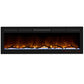 Wall Mounted Tempered Glass Electric Fireplace