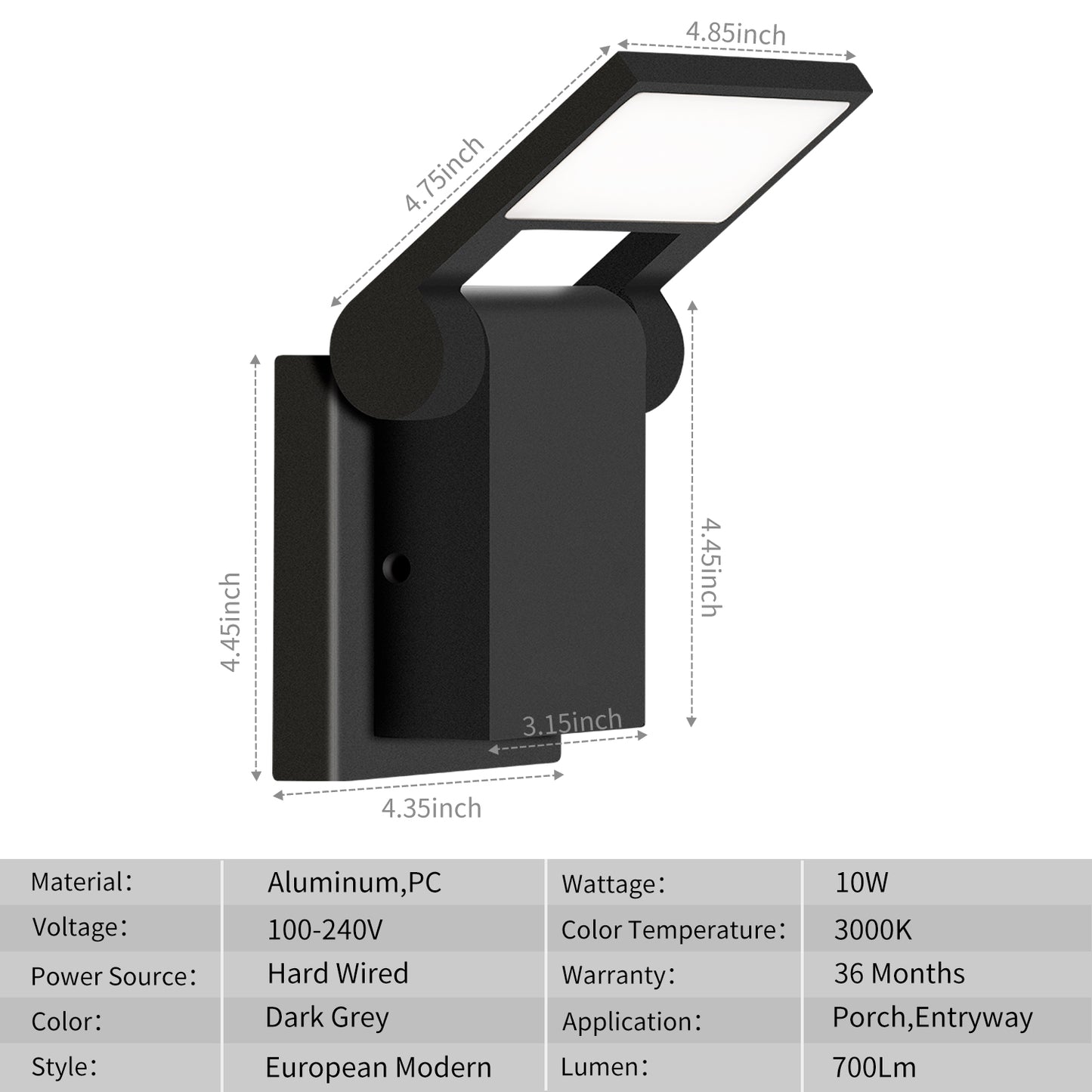Outdoor Wall Light/ Path Light